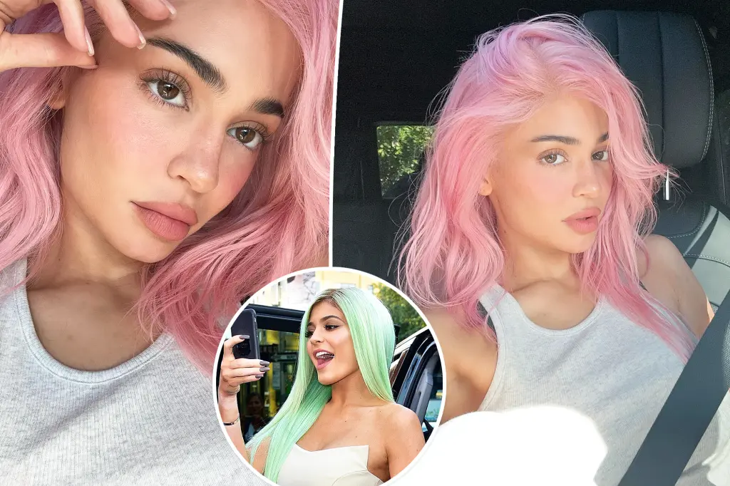 Kylie Jenner returns to her ‘King Kylie’ era in pink wig: ‘Remember me ...